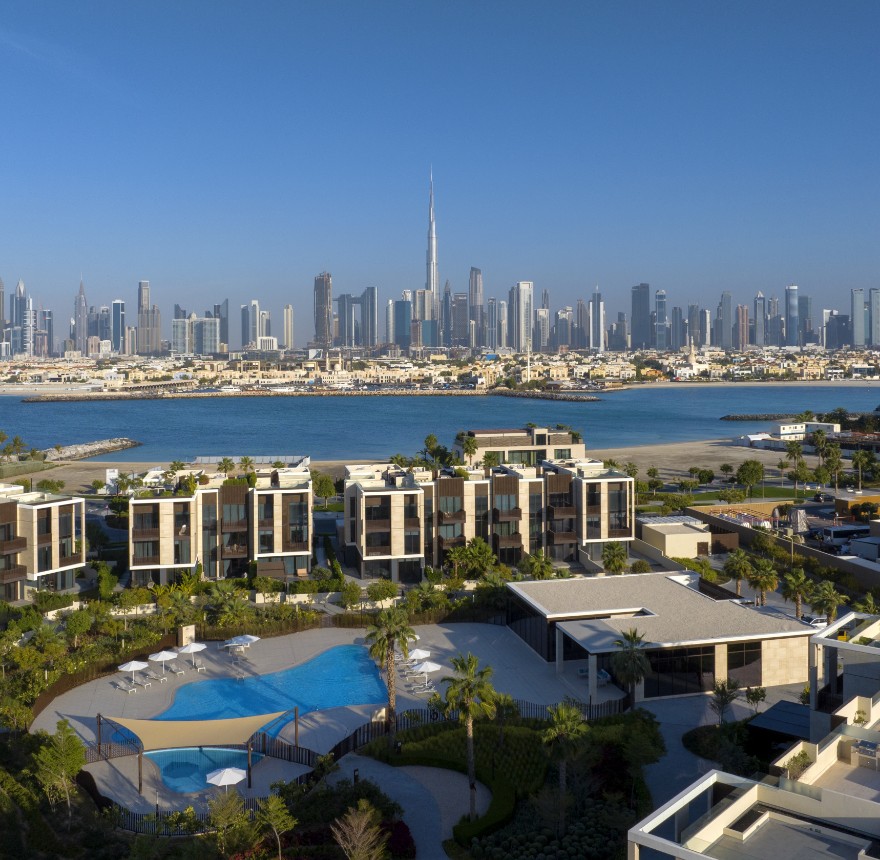 Villa Amalfi, Jumeirah Bay Island, closed by Riyaz Merchant