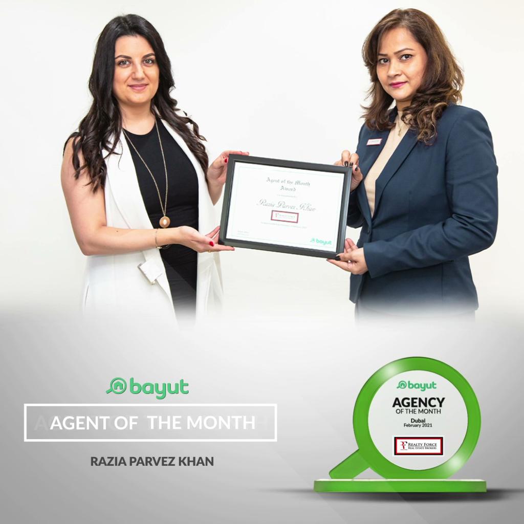 Agent of the Month — Bayut