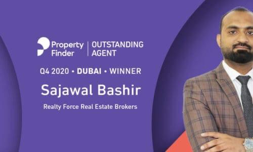Sajawal Basheer — Outstanding Agent, Property Finder, Q4 2020